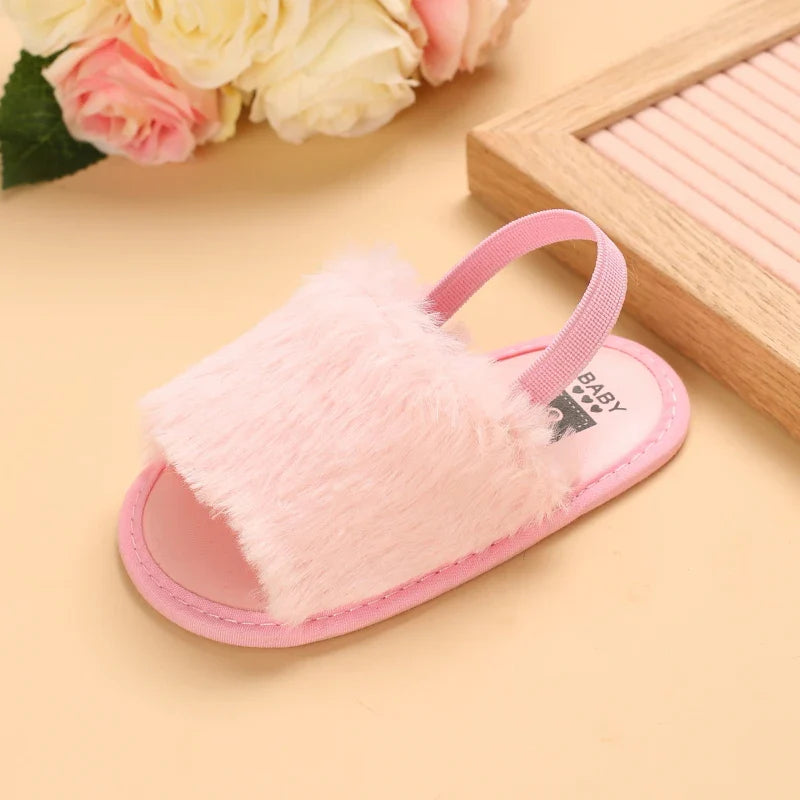 VALEN SINA 0-18M Newborn Baby Girls Summer Shoes Sandals First Walkers Newborn Shoes Casual Soft Sole Sandals Toddler Shoes (Available)