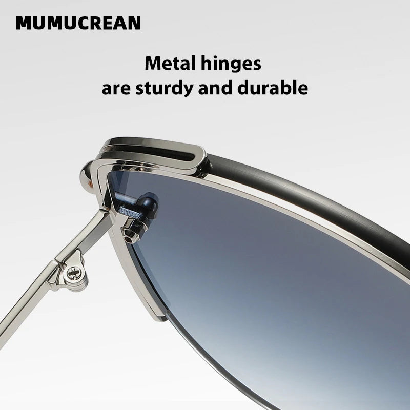 New metal nylon sunglasses fashion street shot versatile sun protection sunglasses driving glasses for driving a car