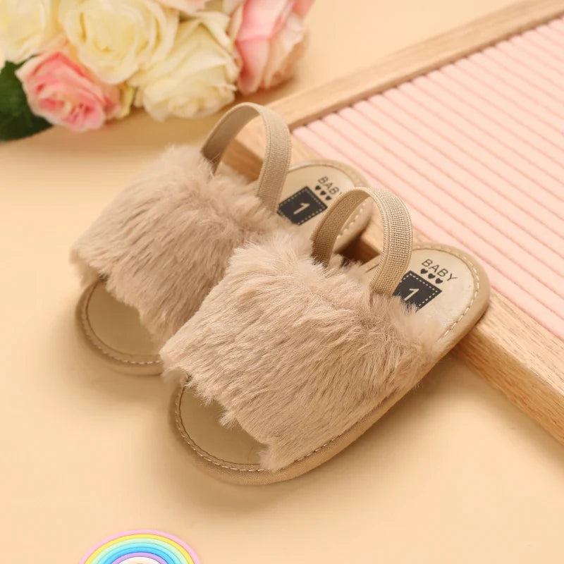 VALEN SINA 0-18M Newborn Baby Girls Summer Shoes Sandals First Walkers Newborn Shoes Casual Soft Sole Sandals Toddler Shoes (Available)