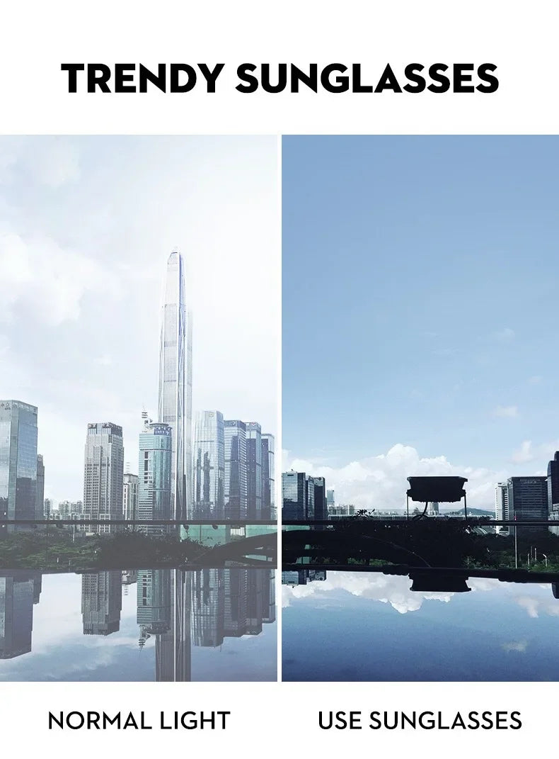 Men Driving Sunglasses Vintage Steampunk Square Sun Glasses Eyewear Metal Frame with Spring Hinges Women Eyepiece Trendy Goggles