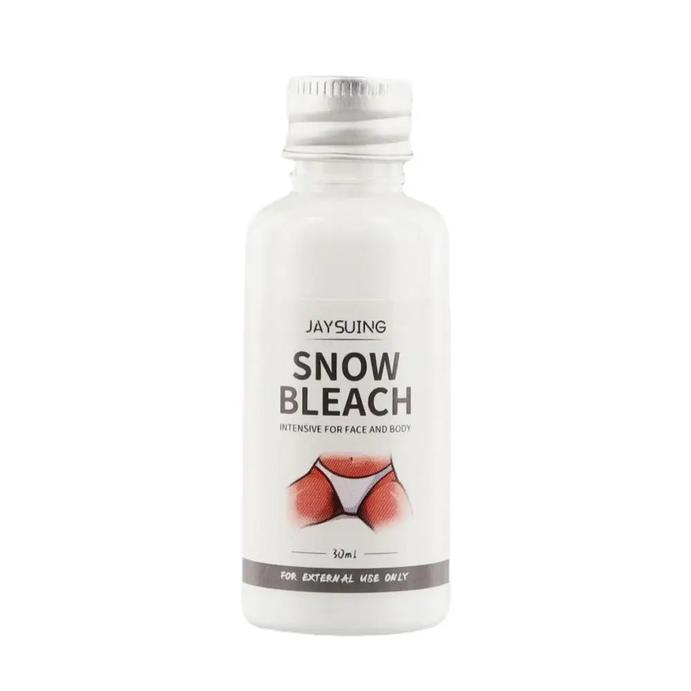Glowhite Snow Bleach Cream  Hyperpigmentation Lightens Dark Spots Penetrates Skin Layers Brightens Moisturizes Armpit Neck