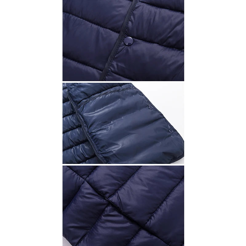 Men Fashion Sleeveless Jackets Autumn Winter Warm Windproof Waistcoat Mens Spring Casual Lightweight Vest Jackets