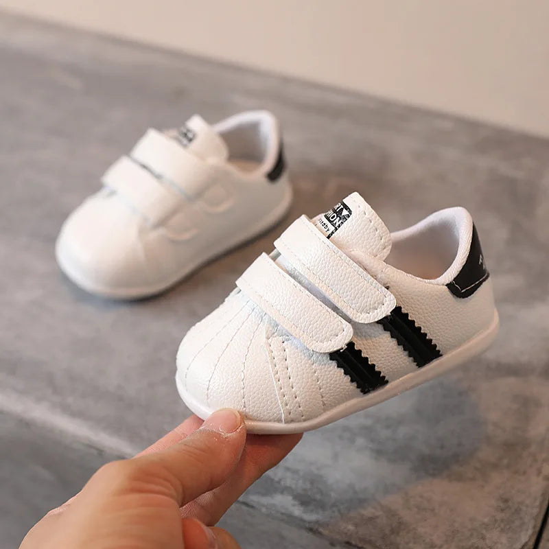 Baby Boys And Girls Toddler Shoes Infant Sneakers Newborn Soft Bottom First Walk Non-Slip Fashion
