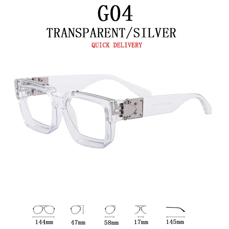 Millionaire Sunglasses For Men Vintage Square Sun Glasses Fashion Retro Sunglasses Women Trendy Luxe Gafas De Sol Hombre Lunette