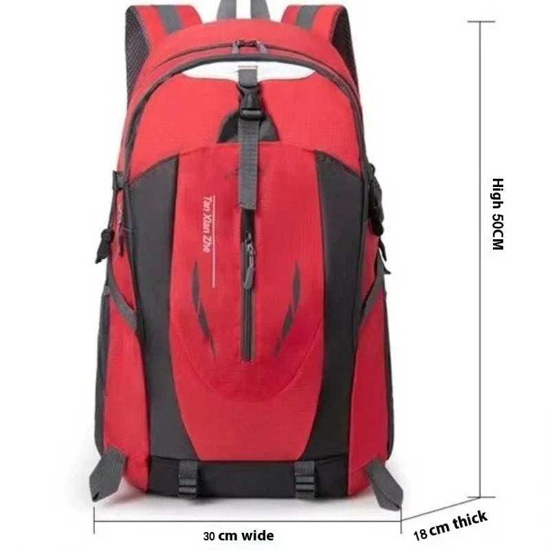 Large Capacity Outdoor Backpack Multifunctional Travel Hiking Climbing Durable Rucksack Waterproof Soft Handle Multi-color Bag