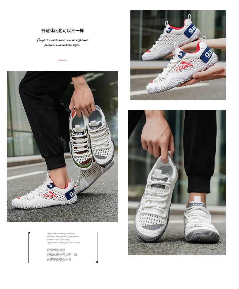 Shoes For Men Mesh Sneakers Summer Casual Breathable Sports Outdoor Hiking Tennis Running Designer Luxury Platform Loafers (Available)