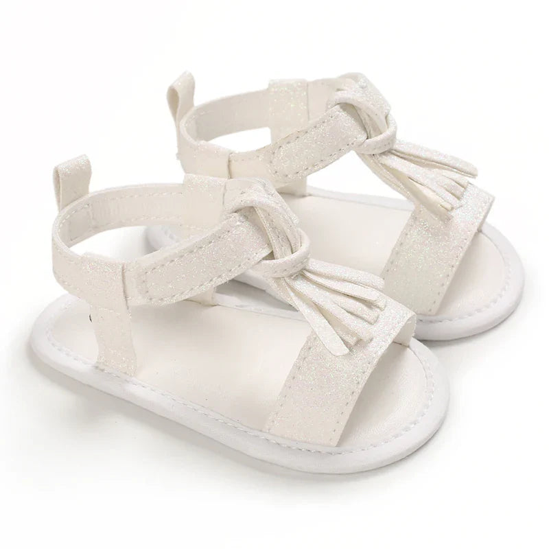 VALEN SINA 0-18M Newborn Baby Girls Summer Shoes Sandals First Walkers Newborn Shoes Casual Soft Sole Sandals Toddler Shoes (Available)