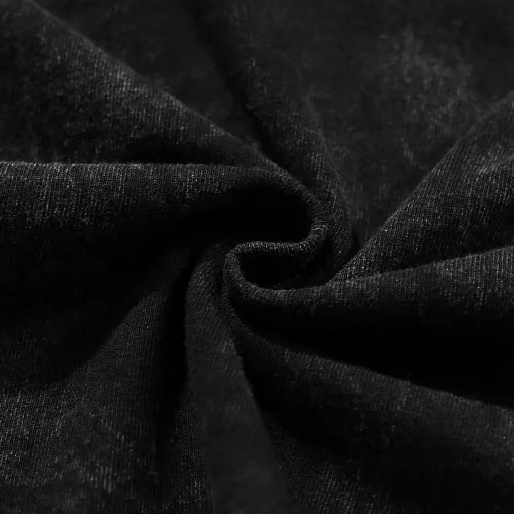 Vintage Wash Dark Slayer Inspired Unisex T Shirt Medieval Sci Fi Gamer Retro Fantasy Tee Summer Men's and Women's T-shirt Top