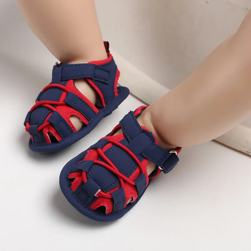 VALEN SINA 0-18M Newborn Baby Girls Summer Shoes Sandals First Walkers Newborn Shoes Casual Soft Sole Sandals Toddler Shoes (Available)