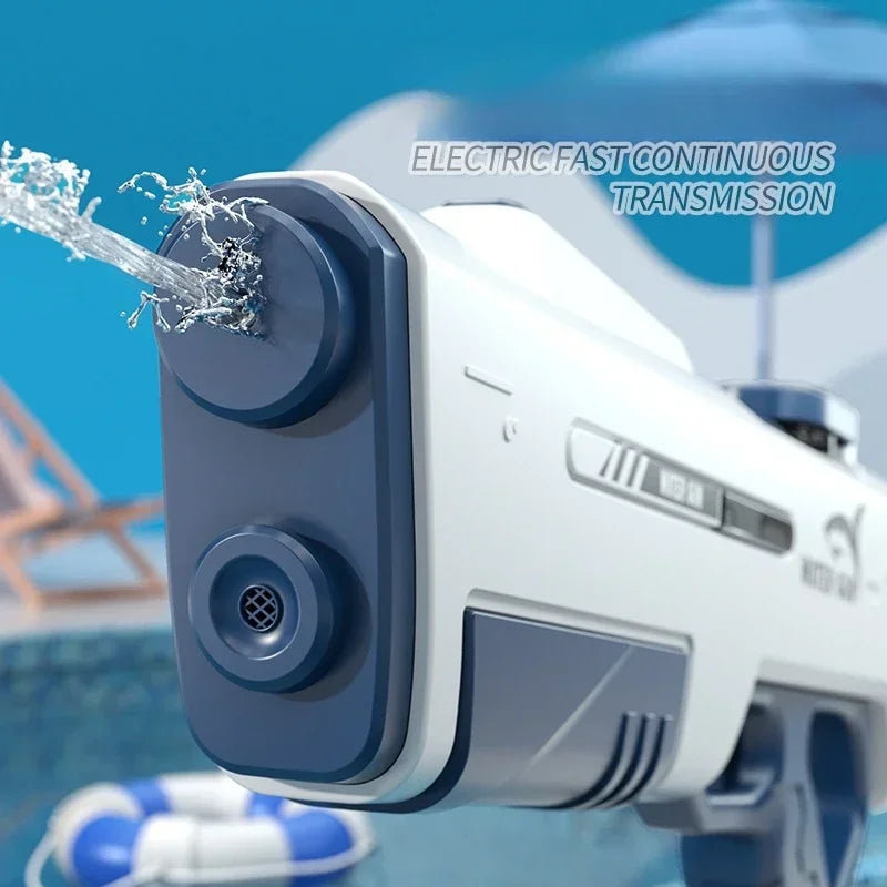 Summer Outdoor ToyChildren Automatic Water Absorption Electric Water Gun Toys Hand Self-integration High-pressure Watergun
