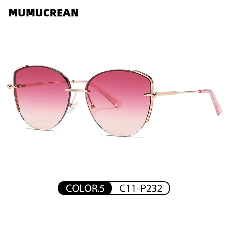 New metal nylon sunglasses fashion street shot versatile sun protection sunglasses driving glasses for driving a car