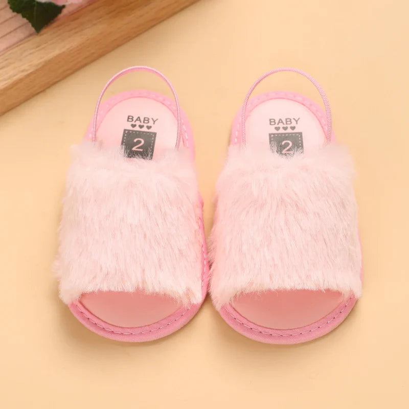 VALEN SINA 0-18M Newborn Baby Girls Summer Shoes Sandals First Walkers Newborn Shoes Casual Soft Sole Sandals Toddler Shoes (Available)