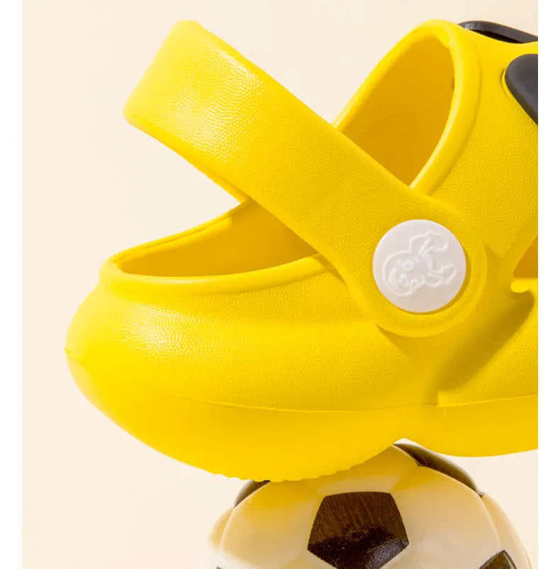 Boys' Summer Sandals - Comfortable Soft-Bottom Outdoor and Home Slippers for Kids, Quick-Dry and Breathable