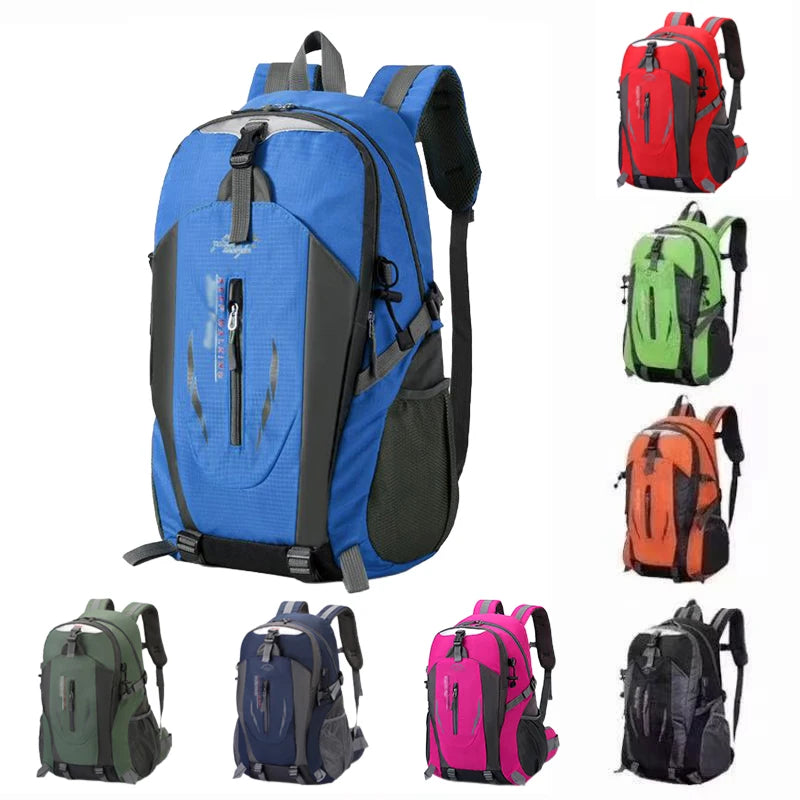 Large Capacity Outdoor Backpack Multifunctional Travel Hiking Climbing Durable Rucksack Waterproof Soft Handle Multi-color Bag