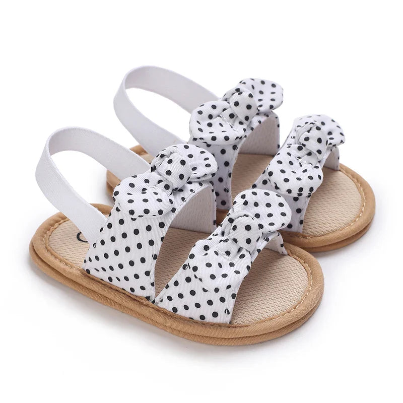 VALEN SINA 0-18M Newborn Baby Girls Summer Shoes Sandals First Walkers Newborn Shoes Casual Soft Sole Sandals Toddler Shoes (Available)