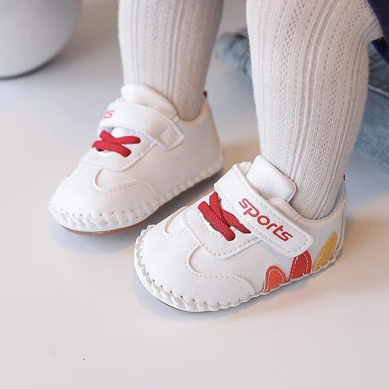 Baby Walking Shoes For Infants  Anti Slip Soft Soled Shoes For Spring and Autumn Suitable For Both Male