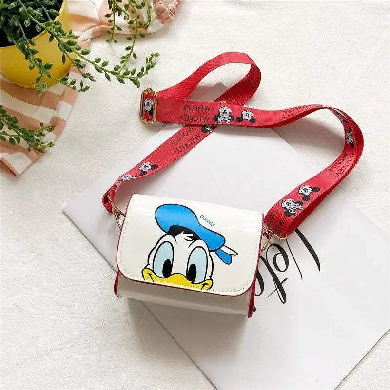 Cartoon Women's Bag Mickey Mouse Pictures Shoulder Bags Cute Girl Messenger Bag Coin Purse Fashion Anime Women Bags Gifts
