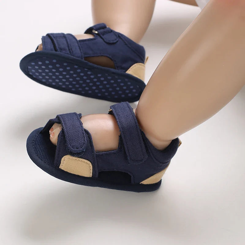 VALEN SINA 0-18M Newborn Baby Girls Summer Shoes Sandals First Walkers Newborn Shoes Casual Soft Sole Sandals Toddler Shoes (Available)