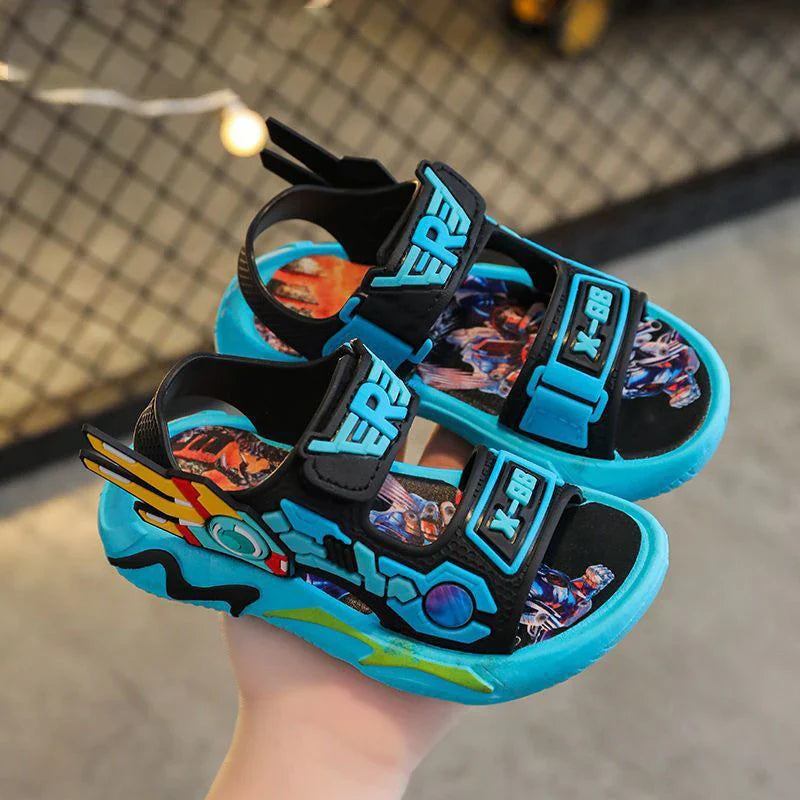 Soft Sole Anti Slip Cartoon Design Beach Outdoor Sandals