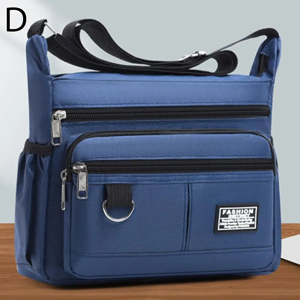 Men's Messenger Bag Men Crossbody Bag Single Shoulder Bags Big Capacity Storage Bag Multi-Pockets Business Crossbody Bags