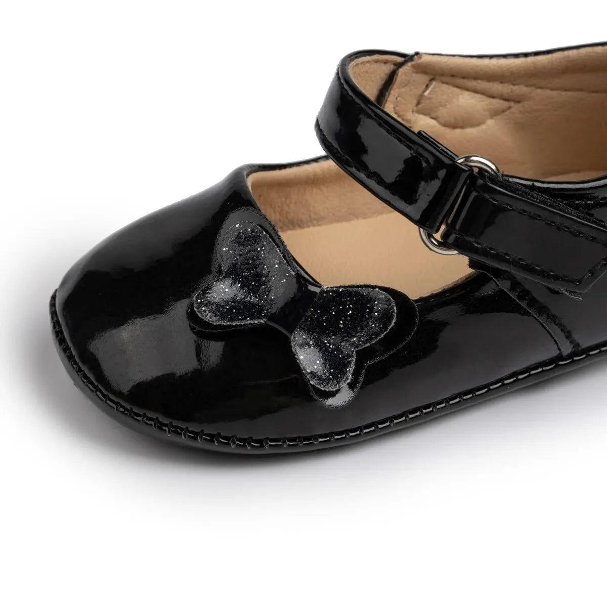 Meckior Baby Girl Shoes Newborn PU Leather Bowknot Dress Infants Shoes Rubber Non-Slip Toddler First Walker Baby Shoes Girls