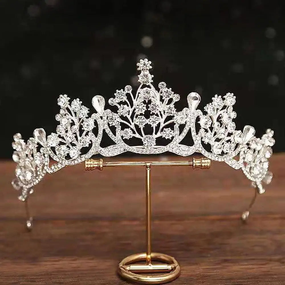 Bridal Hairpin Bridal Crystal Hair Ornaments Hair Comb Bridal Hair Accessories Rhinestone Hair Hoop Princess Crystal Tiaras