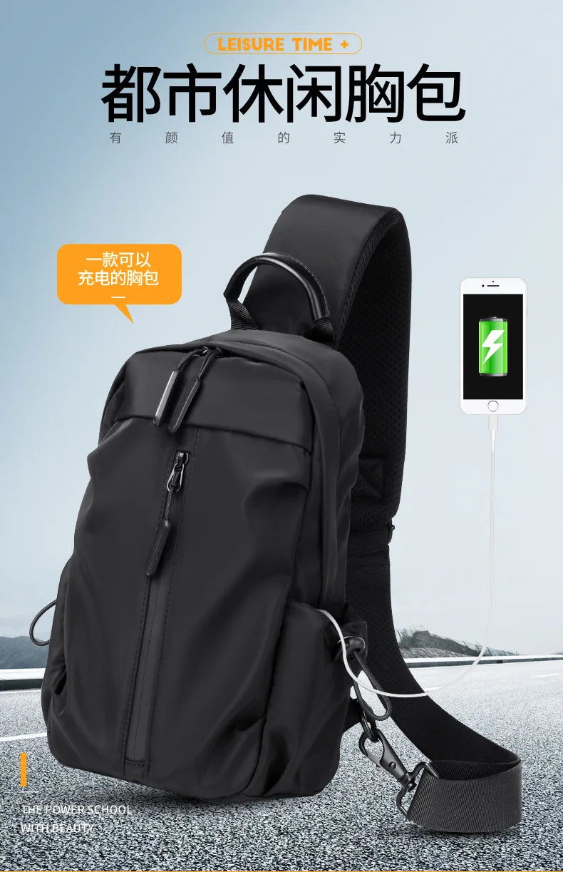 Backpack Men's Business Backpacks Outdoor Oxford Cloth Computer Bag Leisure Student Travel Bag Schoolbag mochila  мужской рюкзак