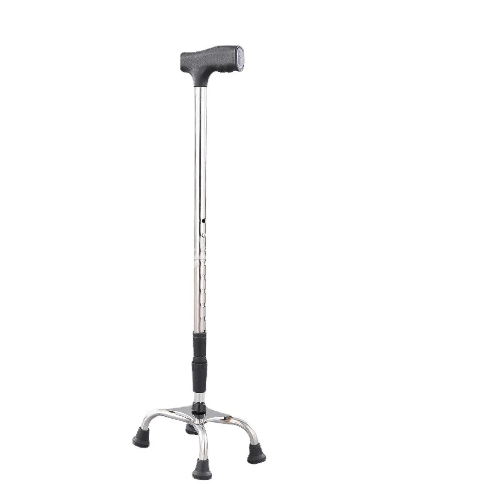 Walking Cane Walking Sticks 250kg Bearing Capacity 10 Adjustment Levels Anti Slip Aluminum Alloy Crutches with Ergonomic Handle