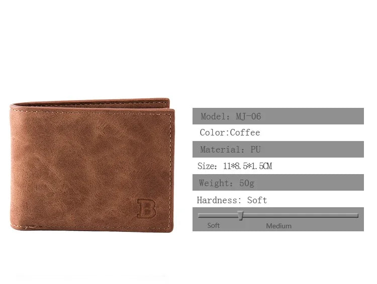 Custom Wallets for Men with Names Designer Personalised Men's Billfold Wallet
