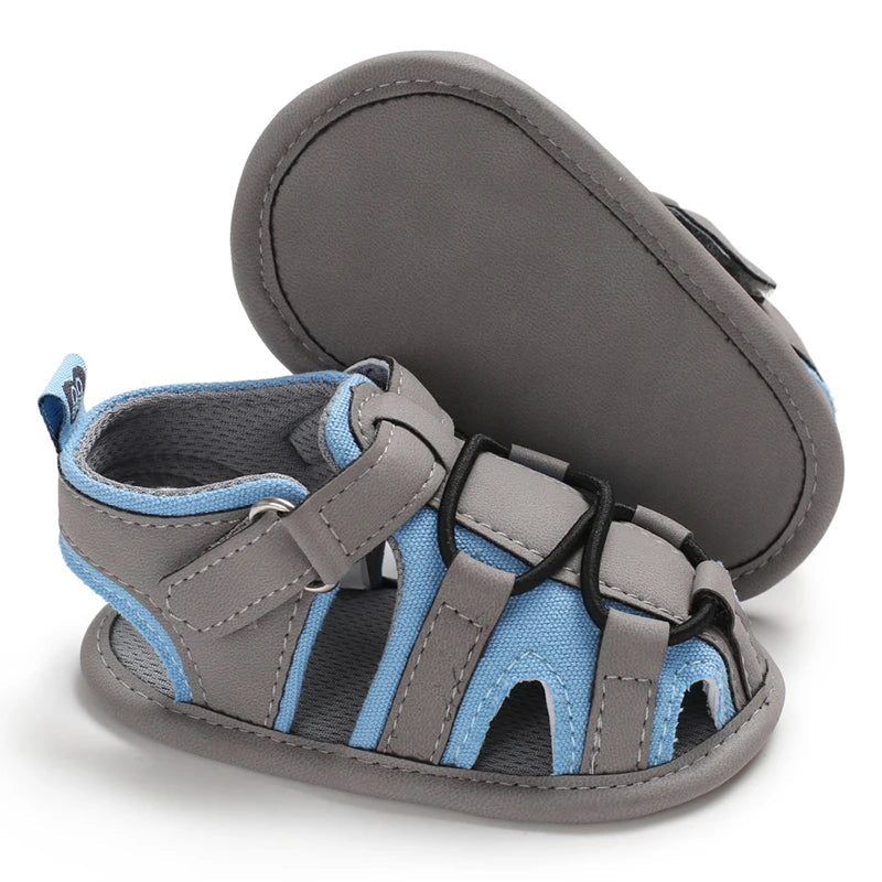 VALEN SINA 0-18M Newborn Baby Girls Summer Shoes Sandals First Walkers Newborn Shoes Casual Soft Sole Sandals Toddler Shoes (Available)