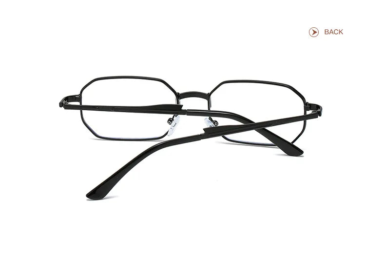 Narrow Sunglasses for Men Fashion Rectangle for Women Metal Luxury Brand Classic Sun Glasses