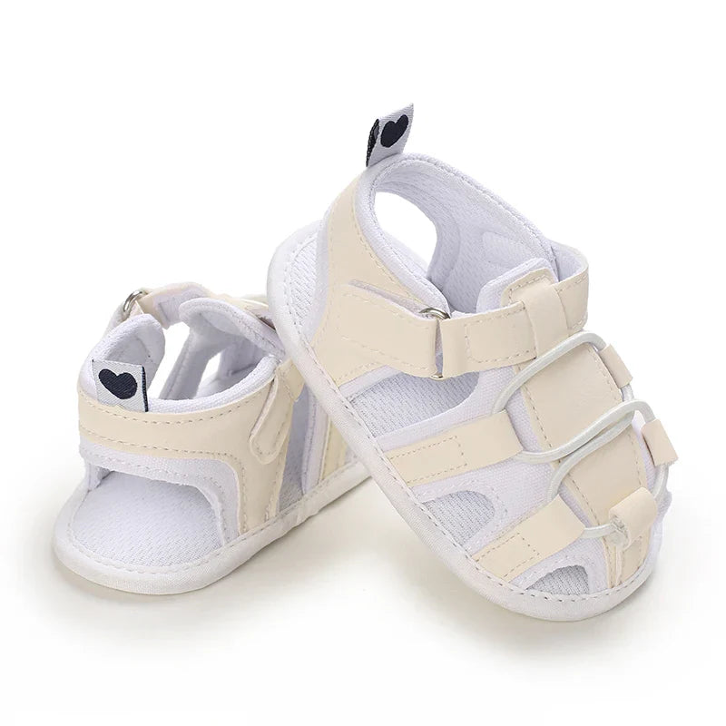 VALEN SINA 0-18M Newborn Baby Girls Summer Shoes Sandals First Walkers Newborn Shoes Casual Soft Sole Sandals Toddler Shoes (Available)