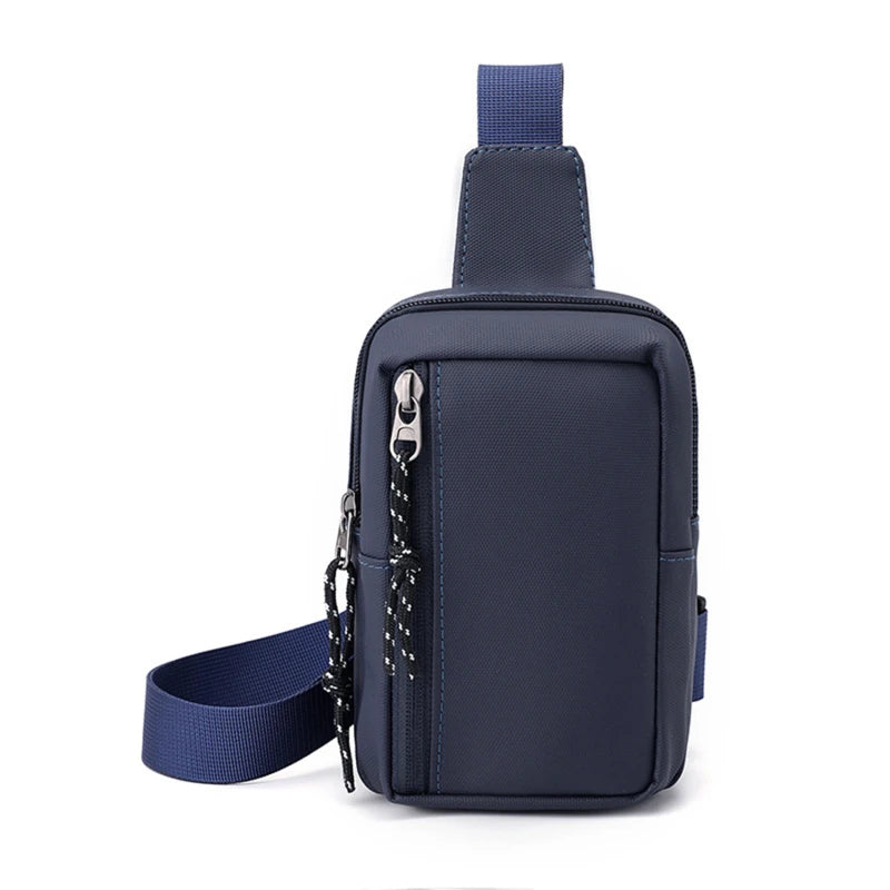 Men Chest Bag Mens Shoulder Body Oxford Fashion Man Side Sling Crossbody for Male 2025 Casual Handbag Travel Phone Bags