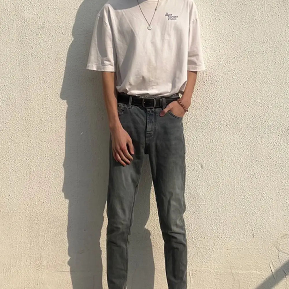 Leather Belt For Men Pin Buckle Jeans Black Belt Chic Luxury Brand Ladies Vintage Strap Waistband