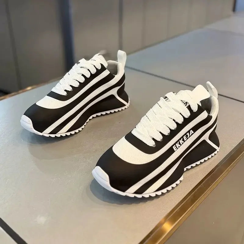 New Fashionable and Versatile Thick Soled Breathable Sports and Leisure Bread Men's Shoes
