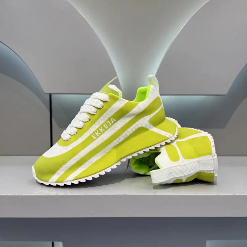 New Fashionable and Versatile Thick Soled Breathable Sports and Leisure Bread Men's Shoes