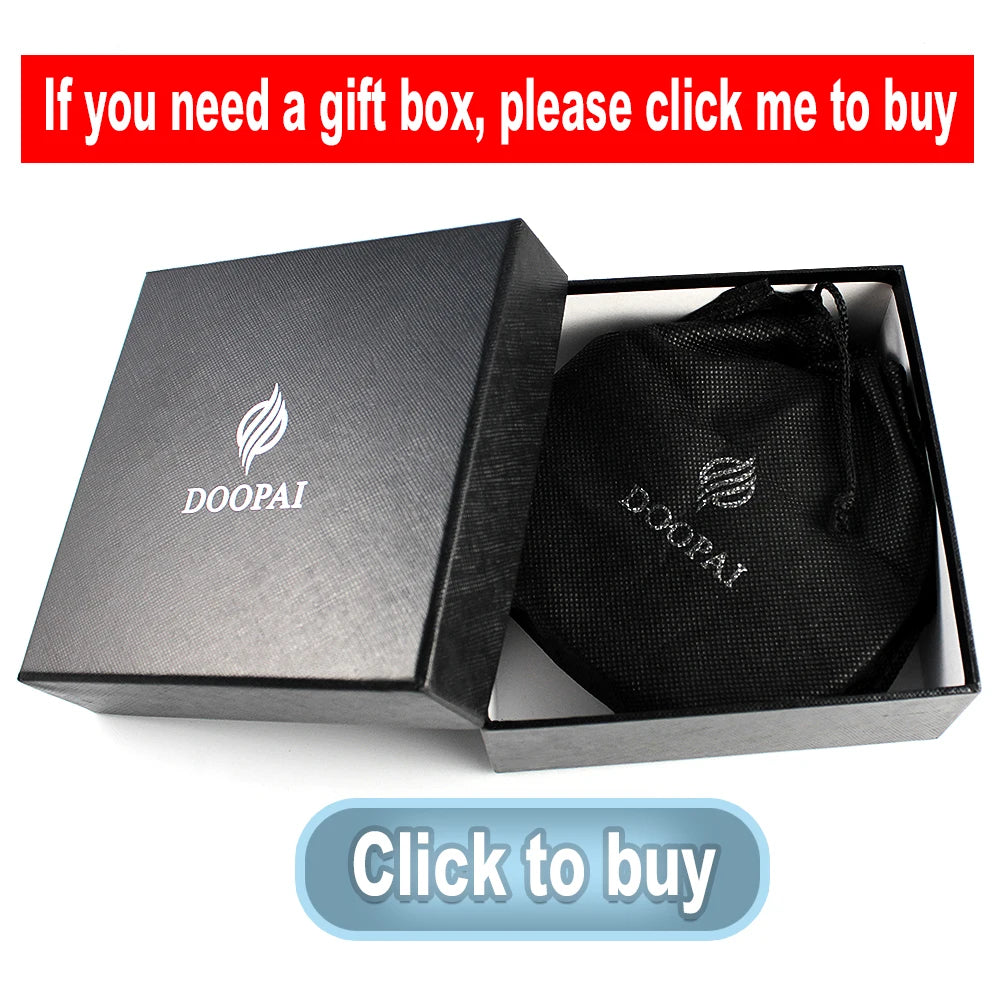 DOOPAI New Mens Belt Hollow Automatic Mens Belt Genuine Leather Luxury Belt  For Men Belt Male Strap Male Metal Automatic Buckle