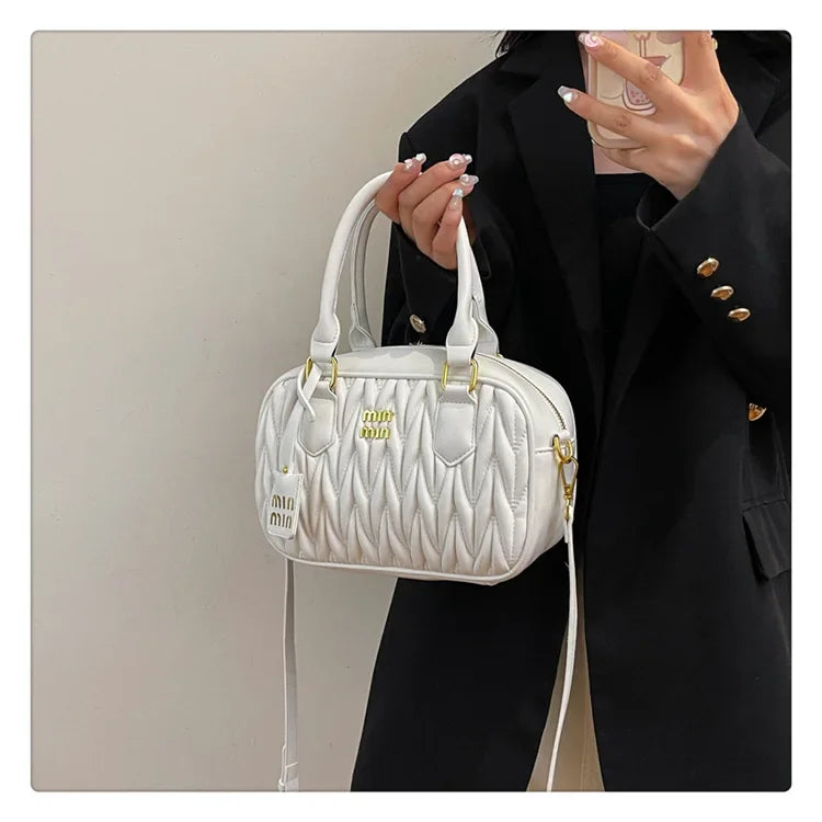 New Women Small Square Bag Versatile Casual Fashion Multi-way Shoulder Crossbody Tote for Daily Use Hand Bags for Women