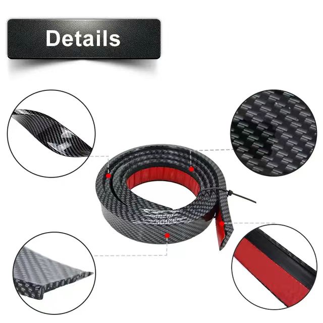 Rubber Spoiler Lip , Racing Car Turnk Lip Spoiler (Available)