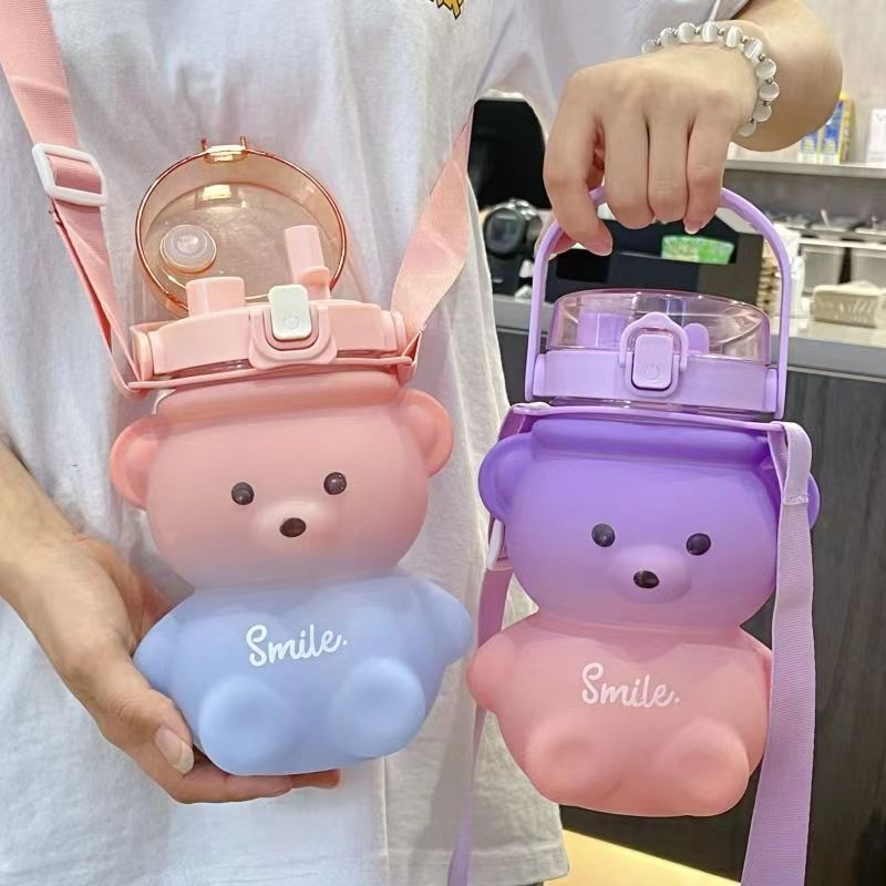 Cartoon Leakproof Water Bottles For Kids ( Available )