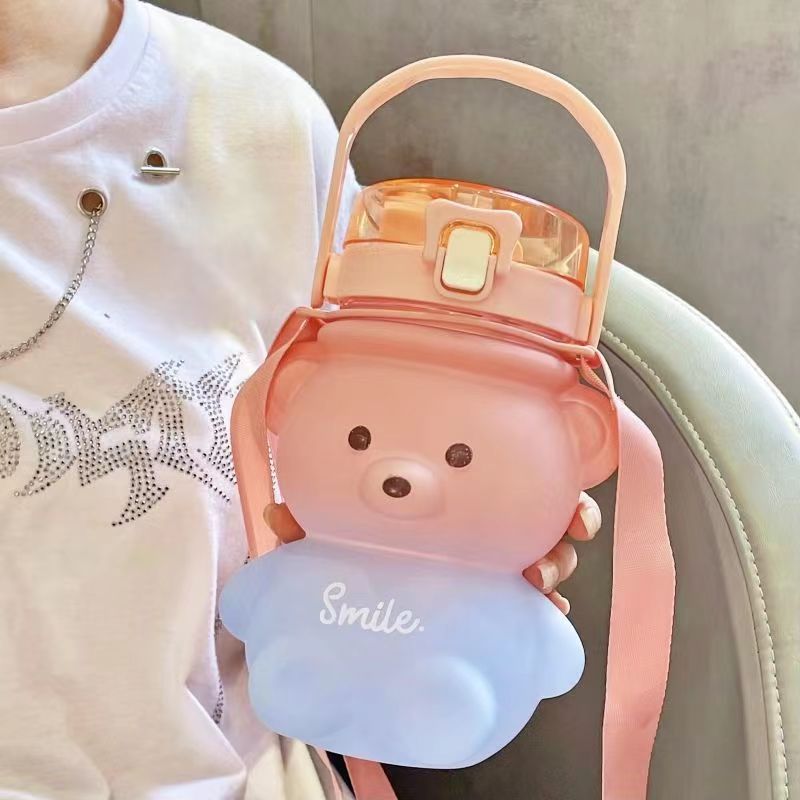 Cartoon Leakproof Water Bottles For Kids ( Available )