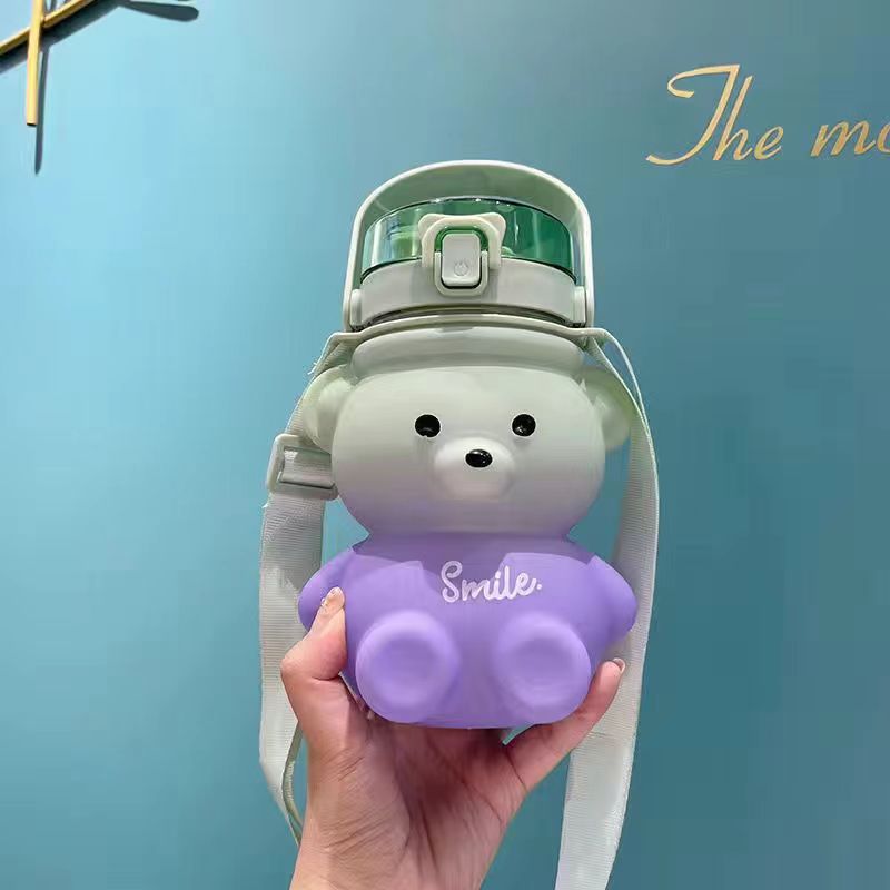 Cartoon Leakproof Water Bottles For Kids