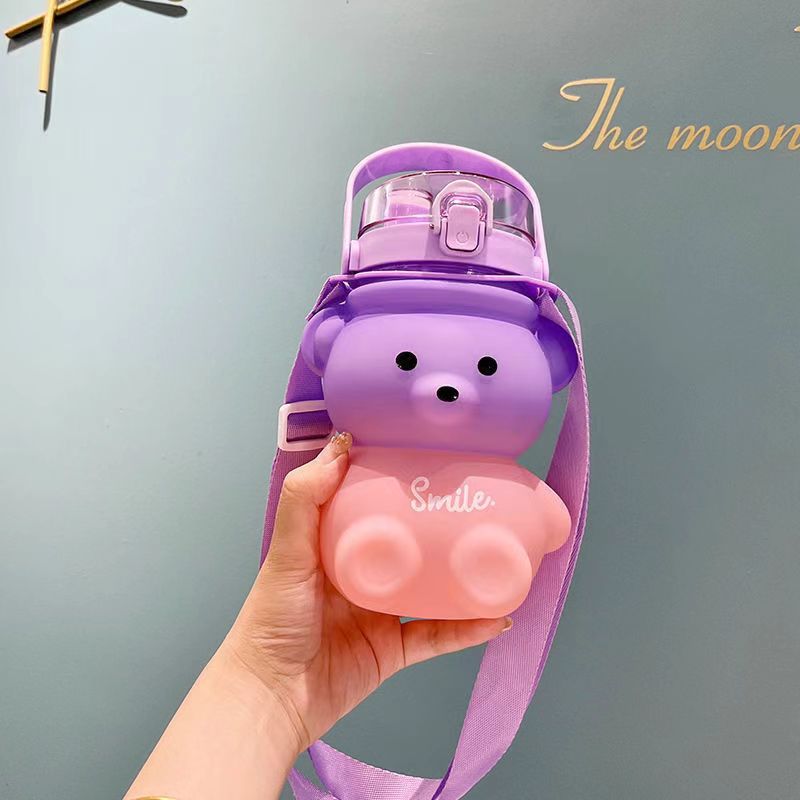 Cartoon Leakproof Water Bottles For Kids ( Available )