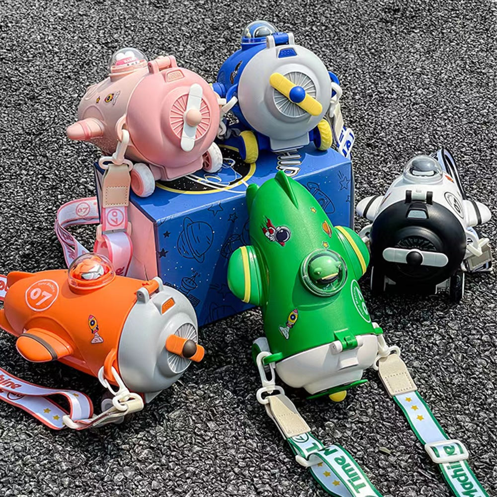 Cartoon Leakproof Water Bottles For Kids ( Available )