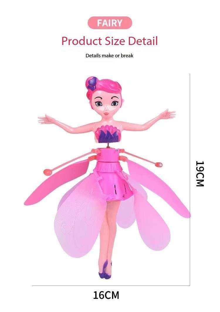 Rechargeable Flying Fairy & Flying Bee - Remote & Sensor