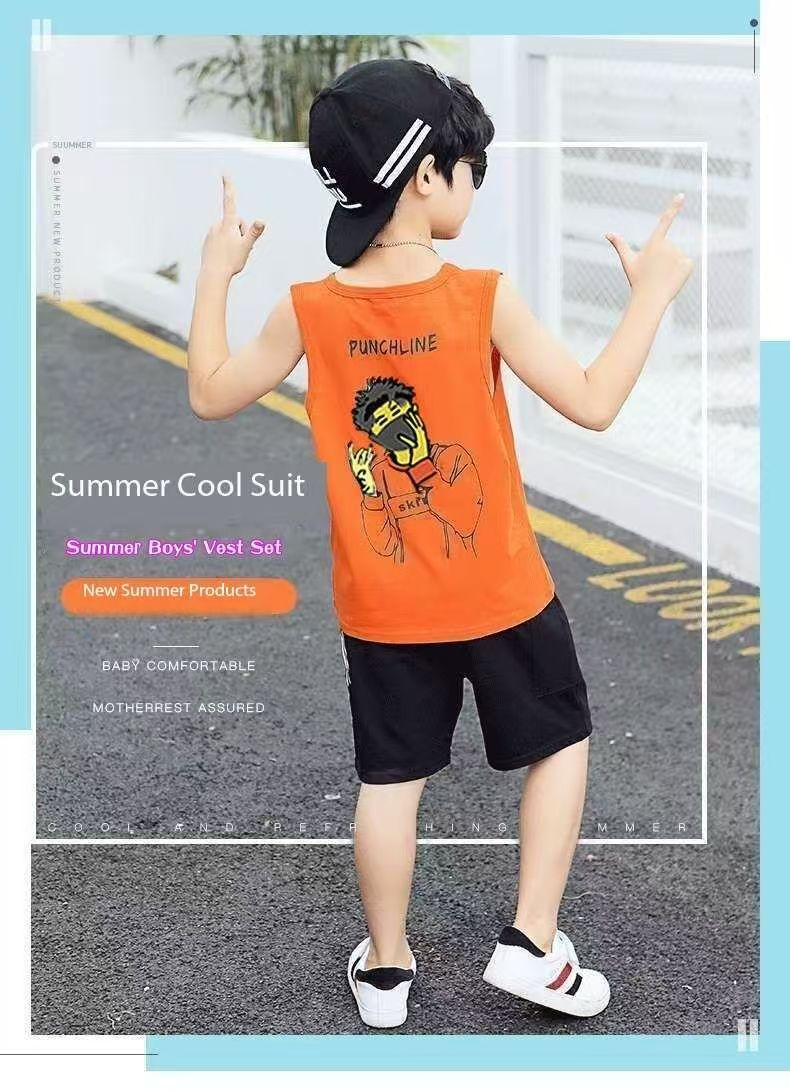 Boy Fashion Summer Dress Set