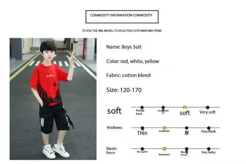 Boys Western Fashion Dress