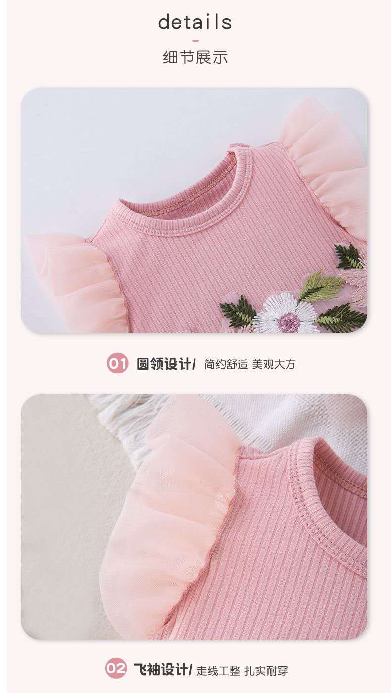 Summer European and American style small flying sleeves dress