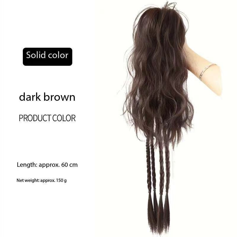 Hair extension Hairpiece Clip In Claw Ponytail for women  (Available)