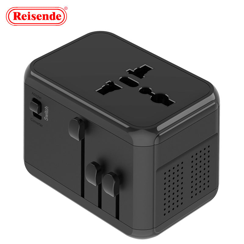Universal Travel Power Adapter with  USB a Output Ports International Wall Charger with Electrical Plug Socket for Travel